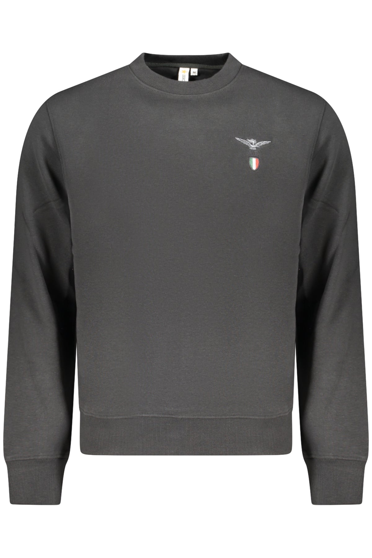 MILITARY ACADEMY MEN'S BLACK ZIP-UP SWEATSHIRT