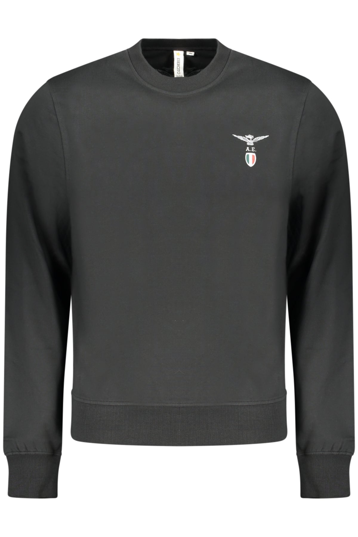 MILITARY ACADEMY MEN'S BLACK ZIP-UP SWEATSHIRT