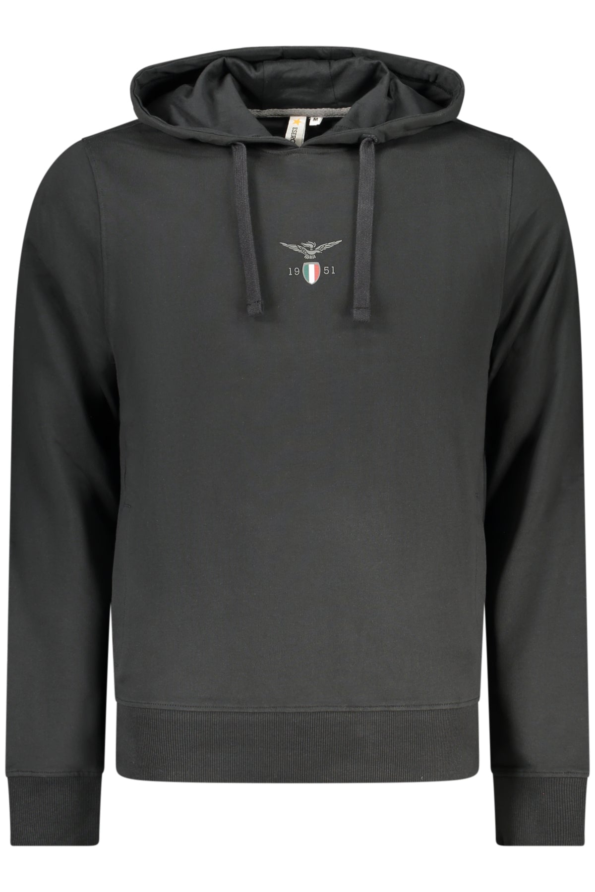 MILITARY ACADEMY MEN'S BLACK ZIP-UP SWEATSHIRT
