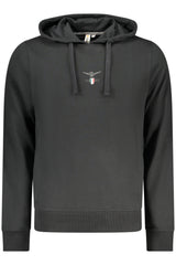 MILITARY ACADEMY MEN'S BLACK ZIP-UP SWEATSHIRT