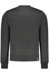 MILITARY ACADEMY MEN'S BLACK ZIP-UP SWEATSHIRT