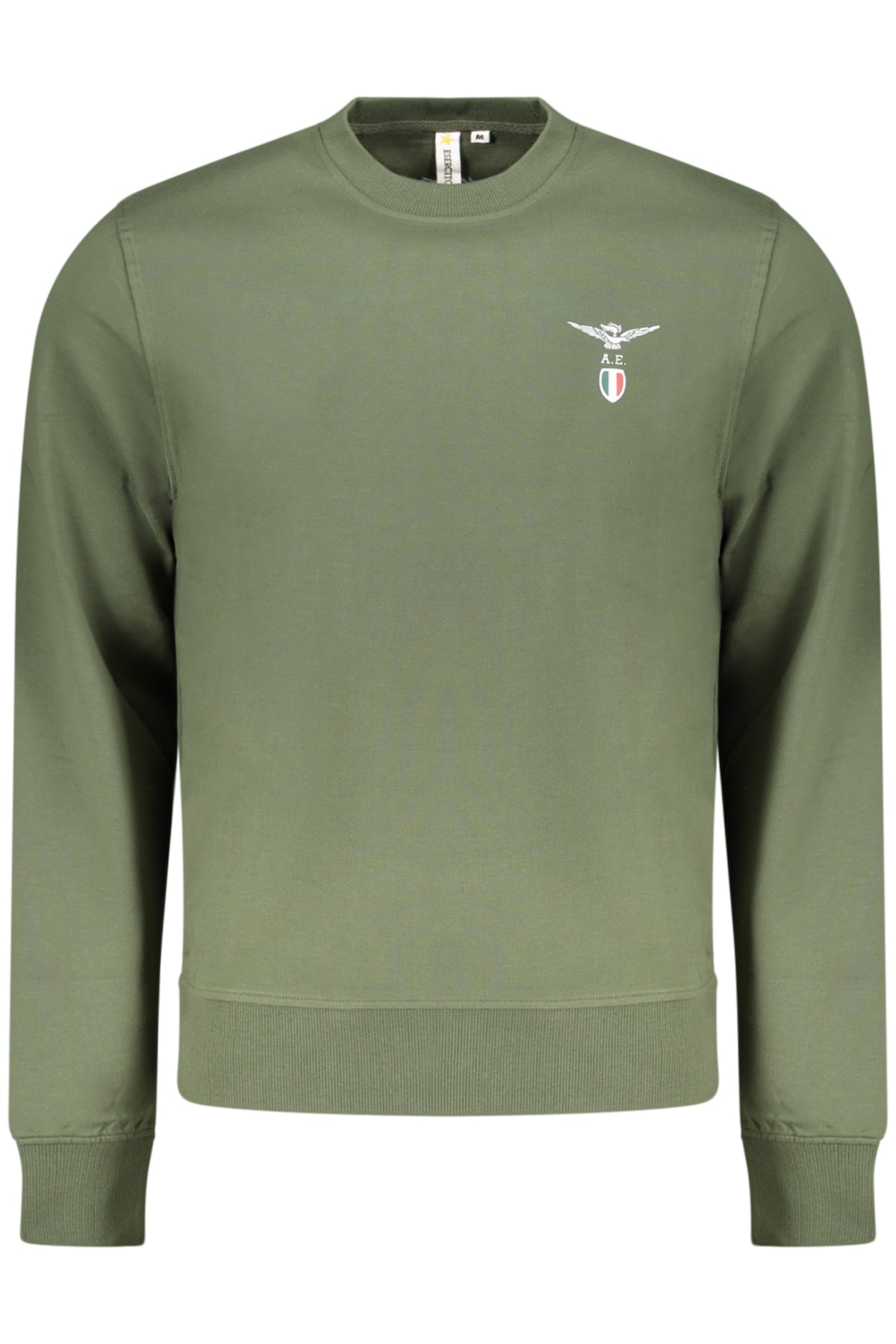 MILITARY ACADEMY MEN'S ZIP-UP SWEATSHIRT, GREEN