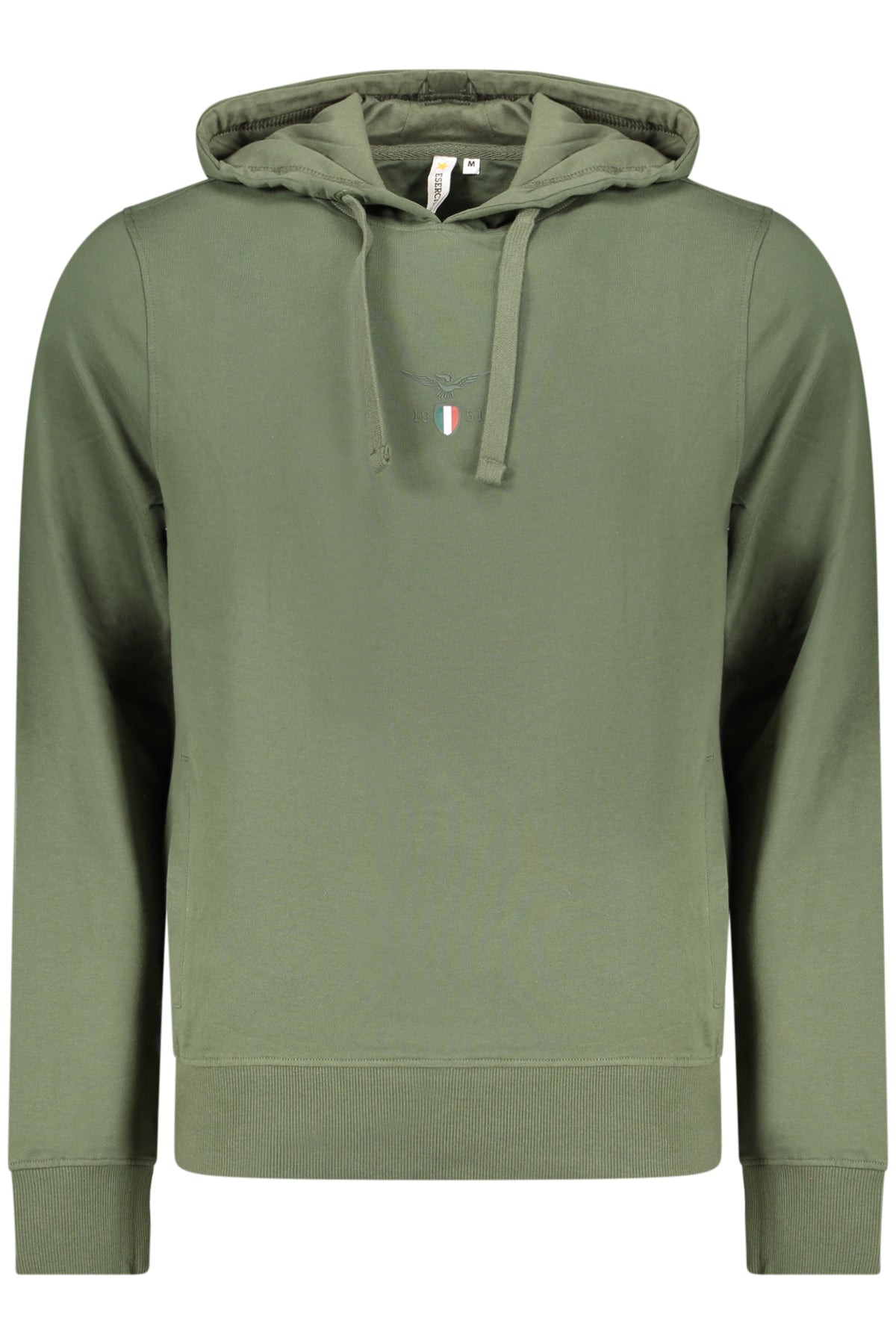 MILITARY ACADEMY MEN'S ZIP-UP SWEATSHIRT, GREEN