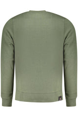 MILITARY ACADEMY MEN'S ZIP-UP SWEATSHIRT, GREEN