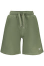 MILITARY ACADEMY MEN'S GREEN SHORT TRACKSUIT TROUSERS
