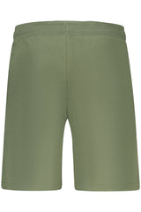 MILITARY ACADEMY MEN'S GREEN SHORT TRACKSUIT TROUSERS