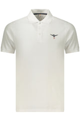 MILITARY ACADEMY MEN'S SHORT-SLEEVED POLO SHIRT, WHITE