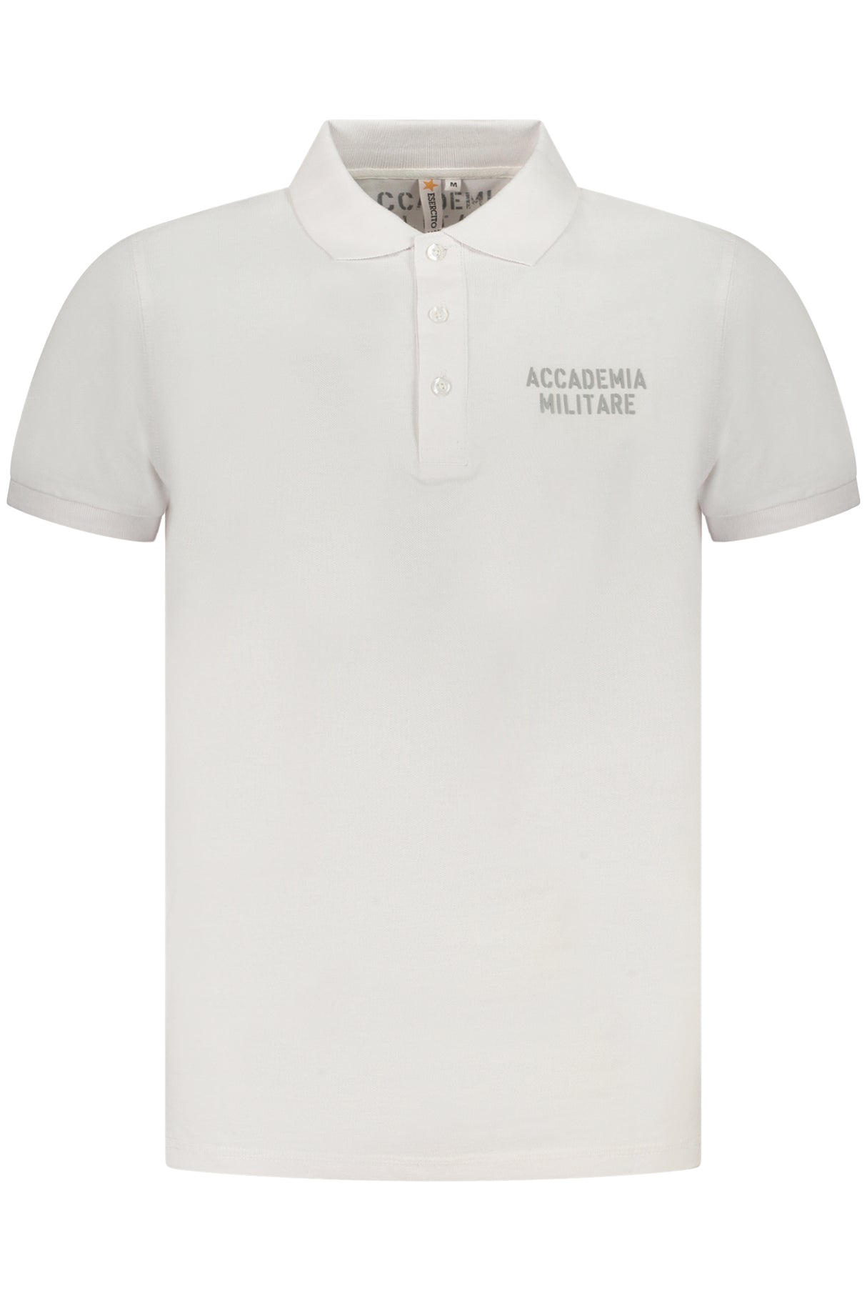 MILITARY ACADEMY MEN'S SHORT SLEEVE POLO WHITE