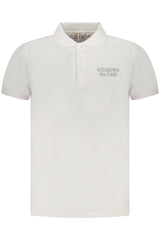 MILITARY ACADEMY MEN'S SHORT SLEEVE POLO WHITE