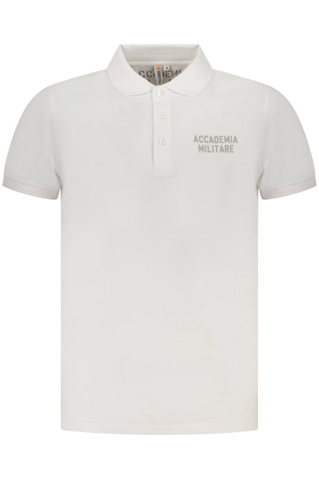 MILITARY ACADEMY MEN'S SHORT SLEEVE POLO WHITE