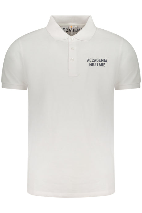 MILITARY ACADEMY MEN'S SHORT SLEEVE POLO WHITE