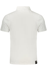 MILITARY ACADEMY MEN'S SHORT-SLEEVED POLO SHIRT, WHITE