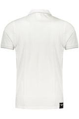 MILITARY ACADEMY MEN'S SHORT-SLEEVED POLO SHIRT, WHITE