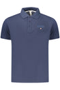 MILITARY ACADEMY MEN'S SHORT-SLEEVED POLO SHIRT, BLUE