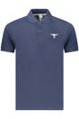 MILITARY ACADEMY MEN'S SHORT-SLEEVED POLO SHIRT, BLUE