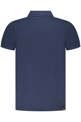 MILITARY ACADEMY MEN'S BLUE SHORT SLEEVE POLO