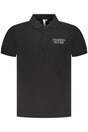 MILITARY ACADEMY BLACK MEN'S SHORT SLEEVE POLO