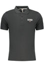 MILITARY ACADEMY MEN'S BLACK SHORT-SLEEVE POLO SHIRT