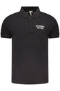 MILITARY ACADEMY BLACK MEN'S SHORT SLEEVE POLO