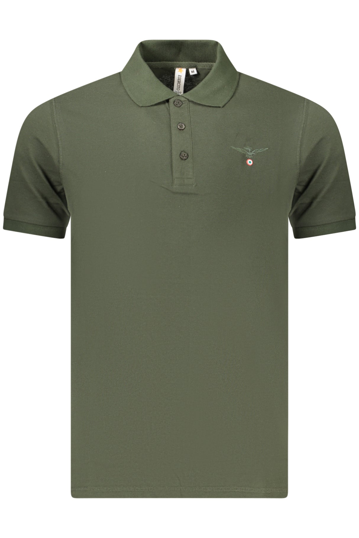 MILITARY ACADEMY MEN'S SHORT-SLEEVED POLO SHIRT, GREEN