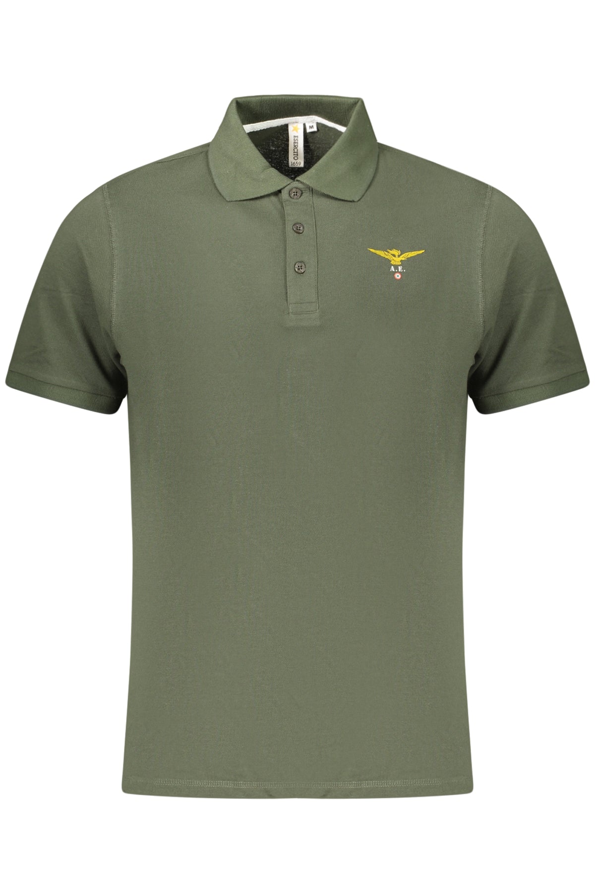 MILITARY ACADEMY MEN'S SHORT-SLEEVED POLO SHIRT, GREEN