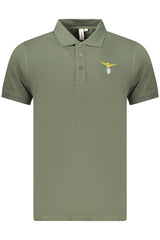 MILITARY ACADEMY MEN'S SHORT-SLEEVED POLO SHIRT, GREEN