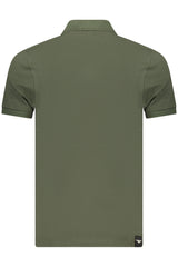 MILITARY ACADEMY MEN'S SHORT-SLEEVED POLO SHIRT, GREEN