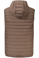 MILITARY ACADEMY MEN'S BROWN SLEEVELESS JACKET