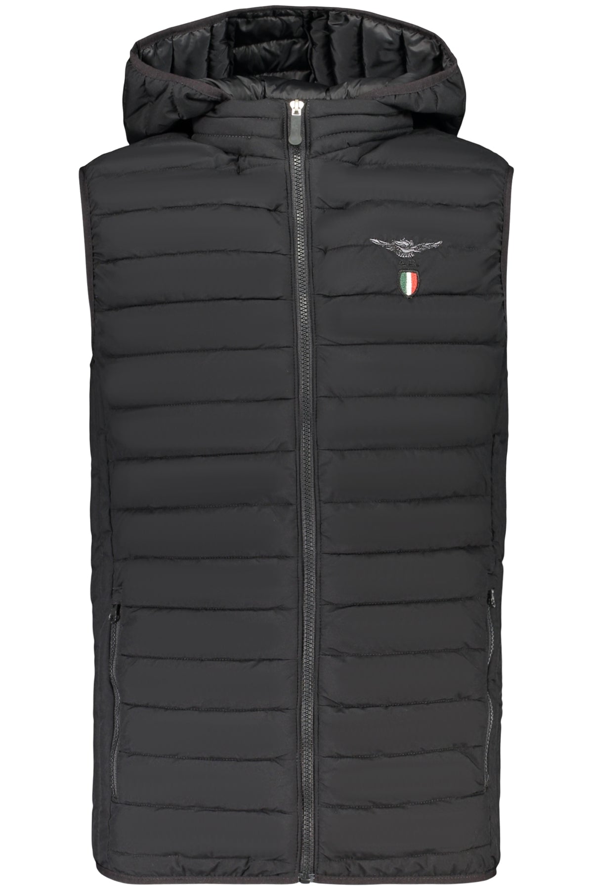 MILITARY ACADEMY MEN'S BLACK SLEEVELESS JACKET