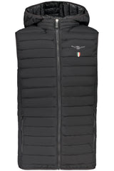 MILITARY ACADEMY MEN'S BLACK SLEEVELESS JACKET