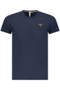 MILITARY ACADEMY MEN'S SHORT-SLEEVED T-SHIRT, BLUE