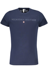 MILITARY ACADEMY MEN'S SHORT SLEEVE T-SHIRT BLUE