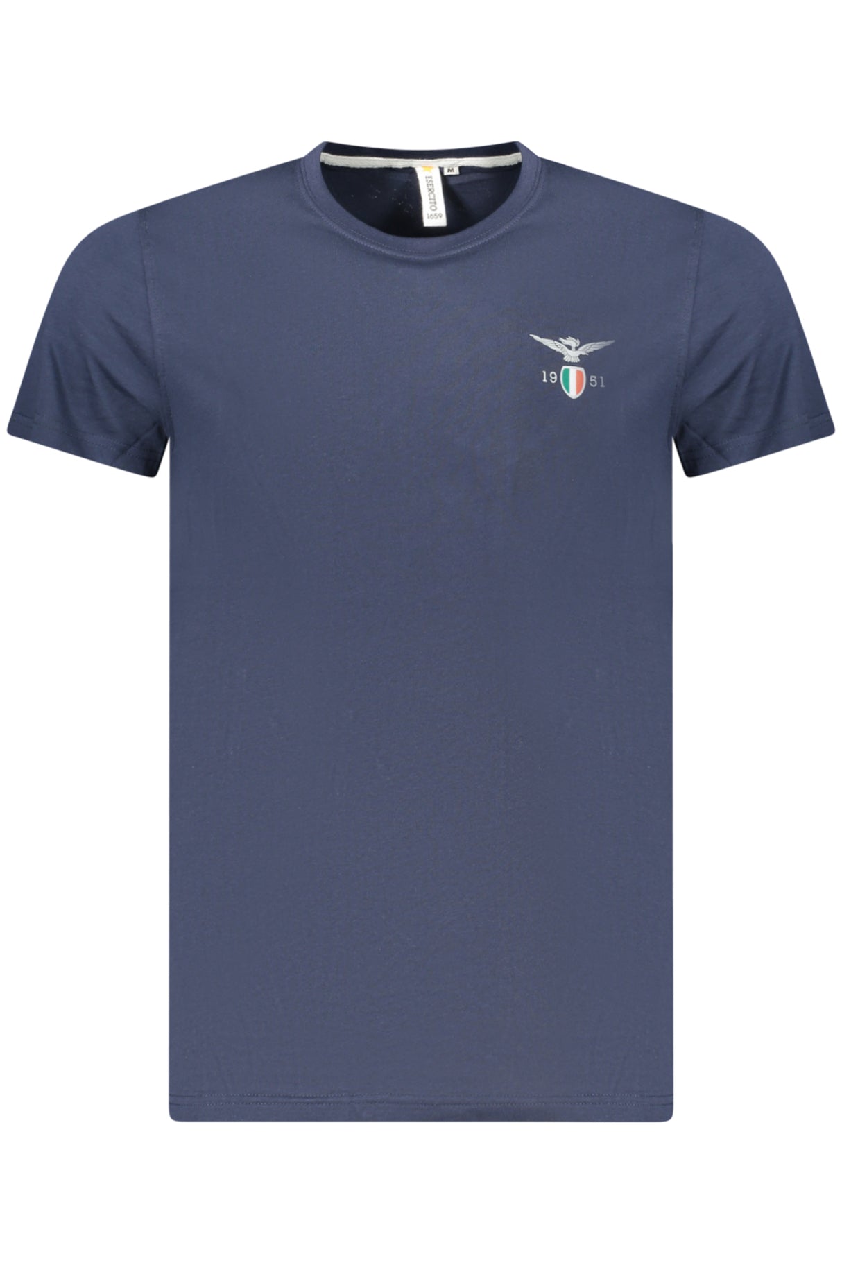 MILITARY ACADEMY MEN'S SHORT-SLEEVED T-SHIRT, BLUE
