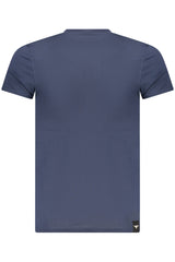 MILITARY ACADEMY MEN'S SHORT-SLEEVED T-SHIRT, BLUE