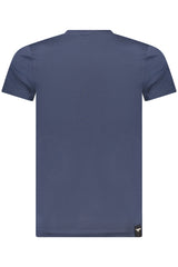 MILITARY ACADEMY MEN'S SHORT-SLEEVED T-SHIRT, BLUE