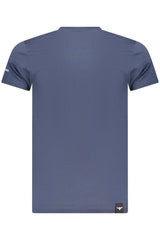 MILITARY ACADEMY MEN'S SHORT-SLEEVED T-SHIRT, BLUE