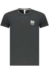 MILITARY ACADEMY MEN'S BLACK SHORT-SLEEVE T-SHIRT