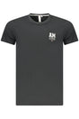 MILITARY ACADEMY MEN'S BLACK SHORT-SLEEVE T-SHIRT