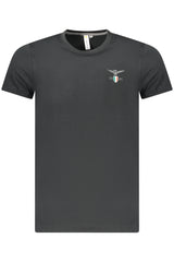 MILITARY ACADEMY MEN'S BLACK SHORT-SLEEVE T-SHIRT