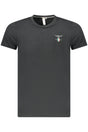 MILITARY ACADEMY MEN'S BLACK SHORT-SLEEVE T-SHIRT