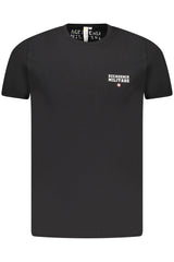 MILITARY ACADEMY BLACK MEN'S SHORT SLEEVE T-SHIRT