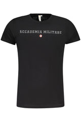MILITARY ACADEMY BLACK MEN'S SHORT SLEEVE T-SHIRT