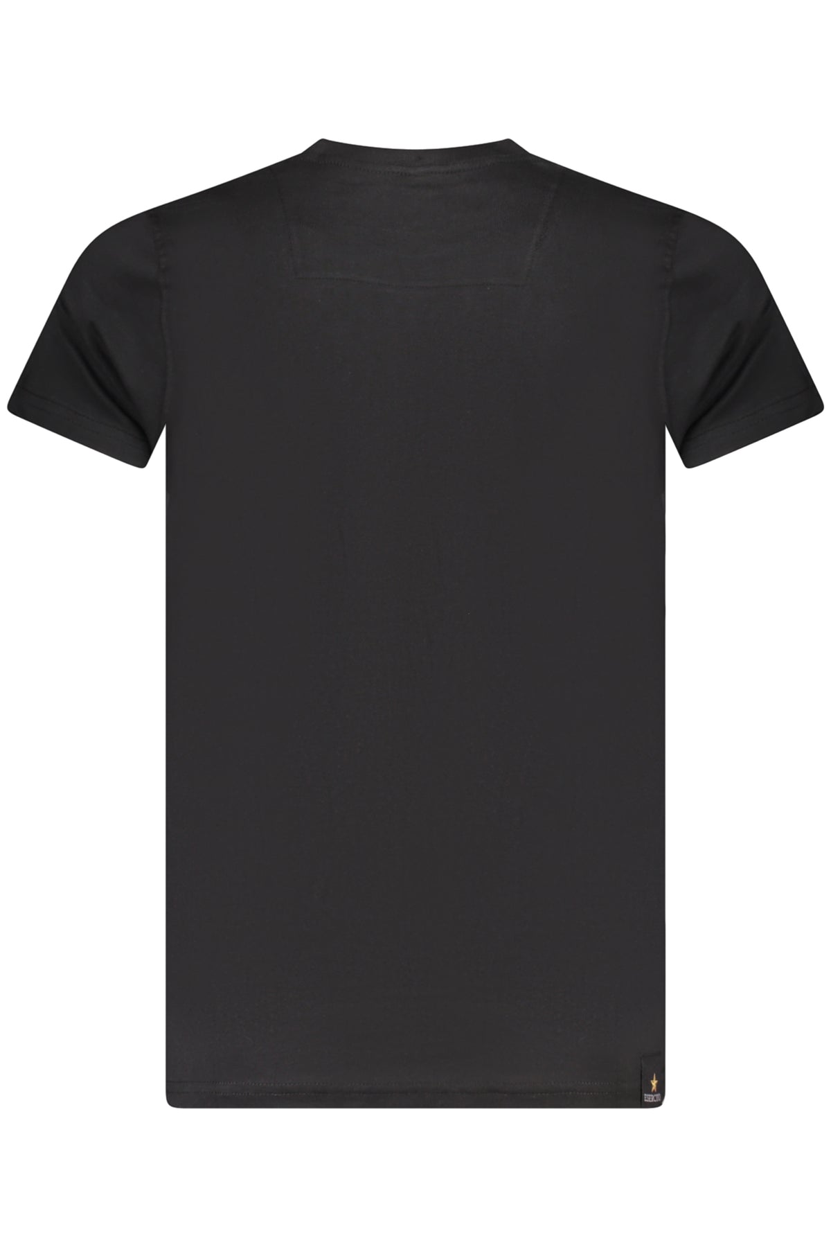 MILITARY ACADEMY BLACK MEN'S SHORT SLEEVE T-SHIRT