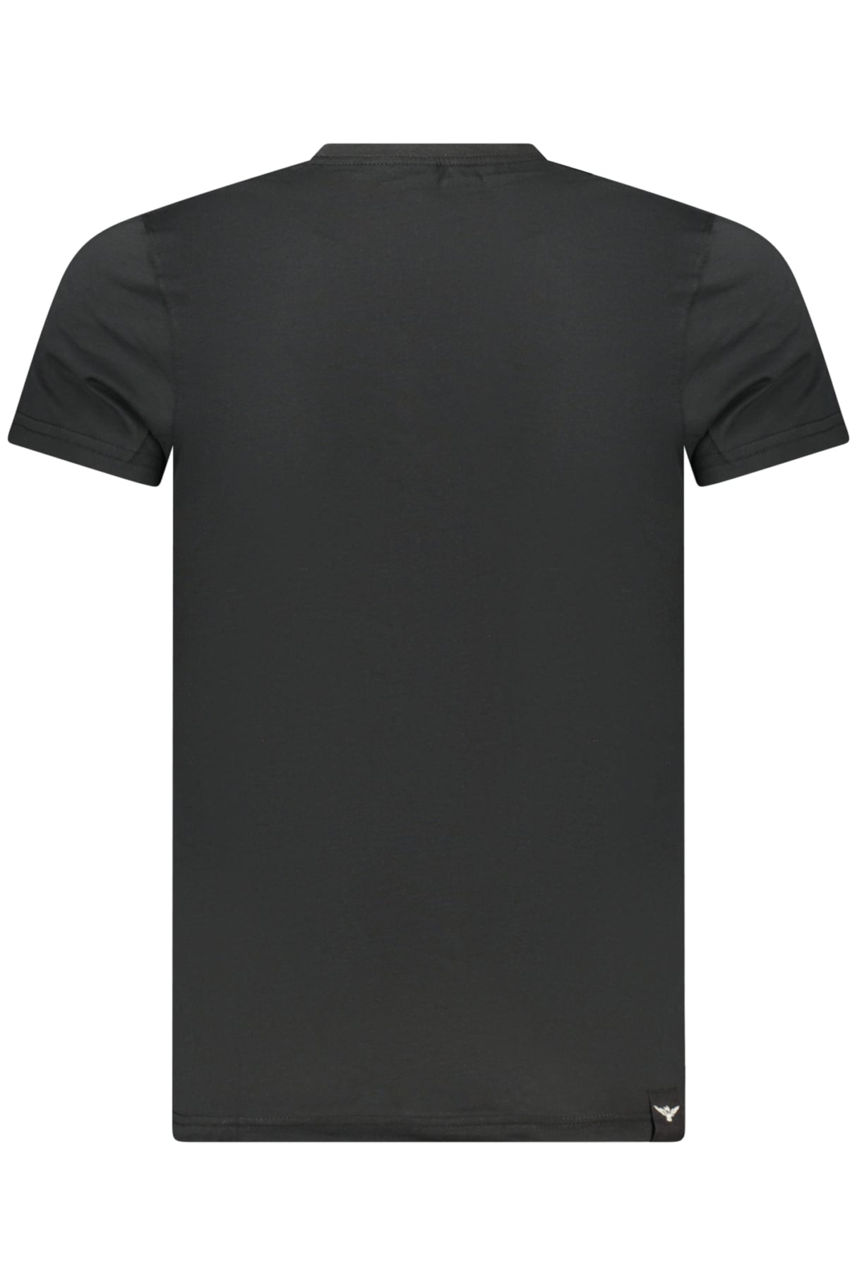 MILITARY ACADEMY MEN'S BLACK SHORT-SLEEVE T-SHIRT