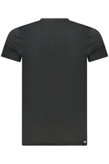 MILITARY ACADEMY MEN'S BLACK SHORT-SLEEVE T-SHIRT