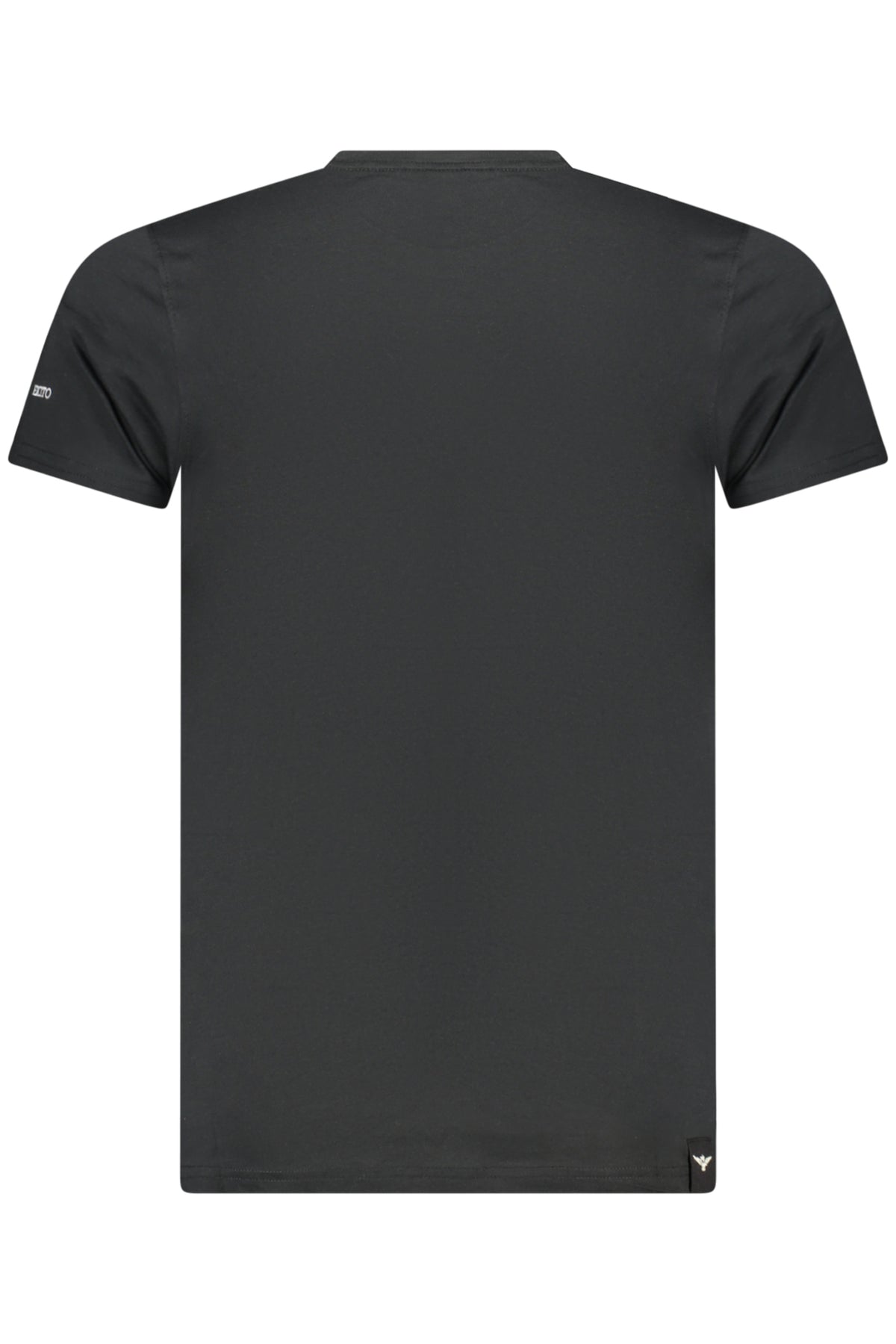 MILITARY ACADEMY MEN'S BLACK SHORT-SLEEVE T-SHIRT