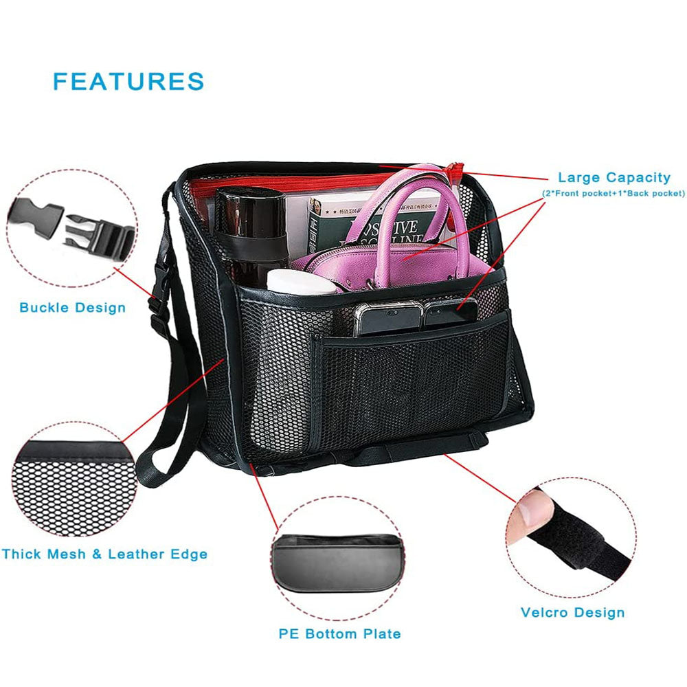 Large Capacity Car Net Pocket Handbag Holder Organizer