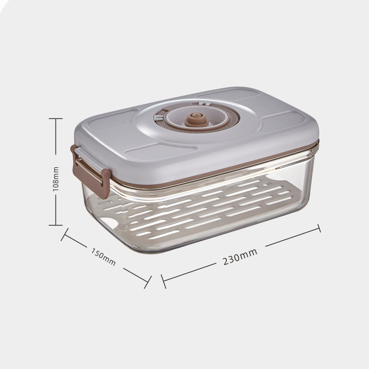 Food Vacuum Storage Box with Free Vacuum Sealer
