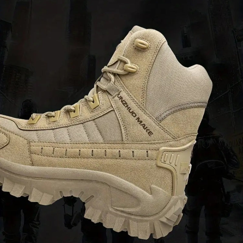 Men's Comfortable Lace-up Hiking Shoes for Outdoor Use