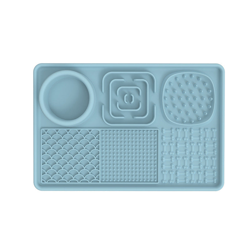 Silicone Pet Feeding Mat and Slow Feed Pad